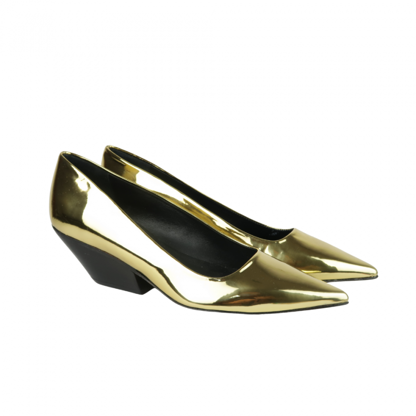 Zapato Salón de Mujer SUNNY PELLICO Metalizado Oro