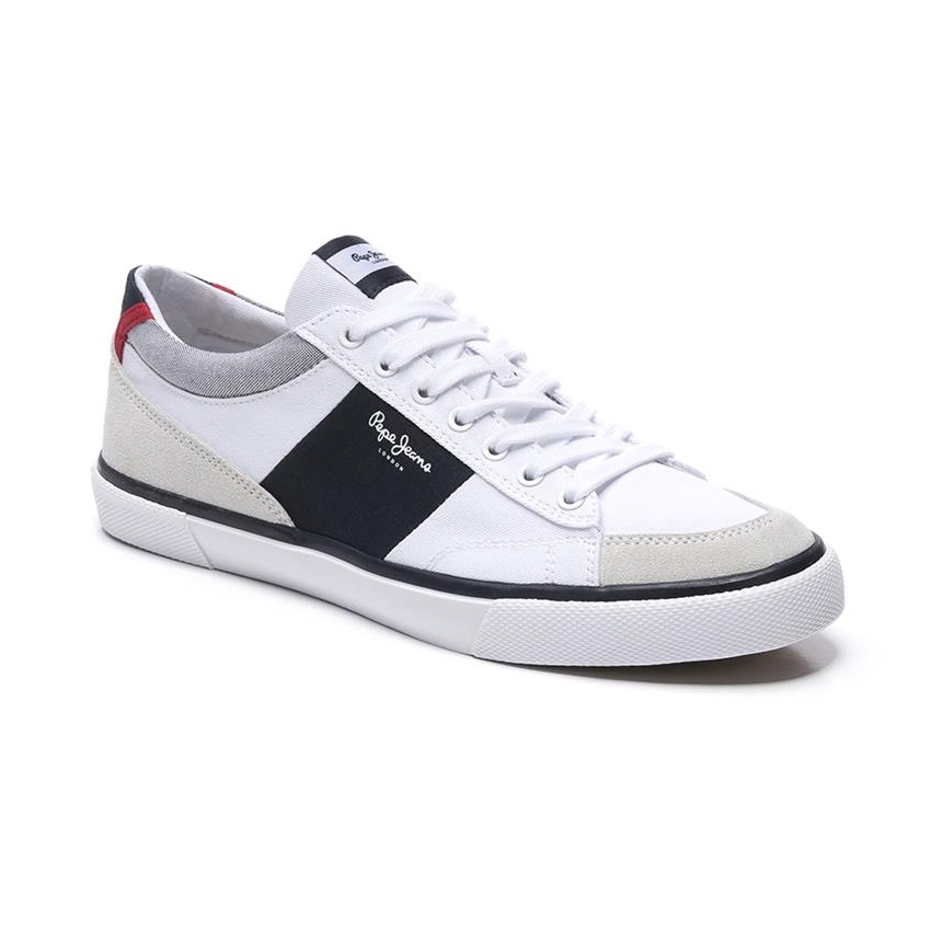 Deportivas de Hombre Pepe Jeans Blancas Kenton