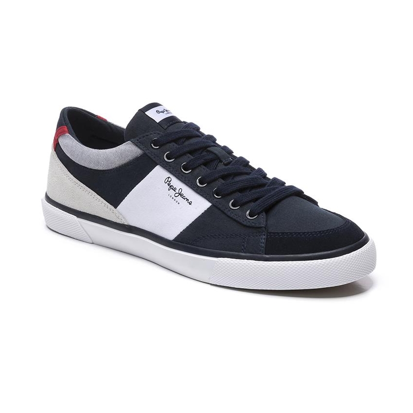 Deportivas de Hombre Pepe Jeans Blancas Kenton